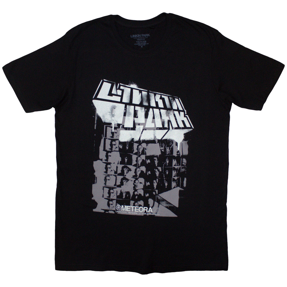 Linkin Park Unisex T-Shirt: Spray Collage (Black)