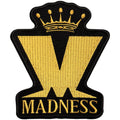 Madness Woven Patch: Crown & M