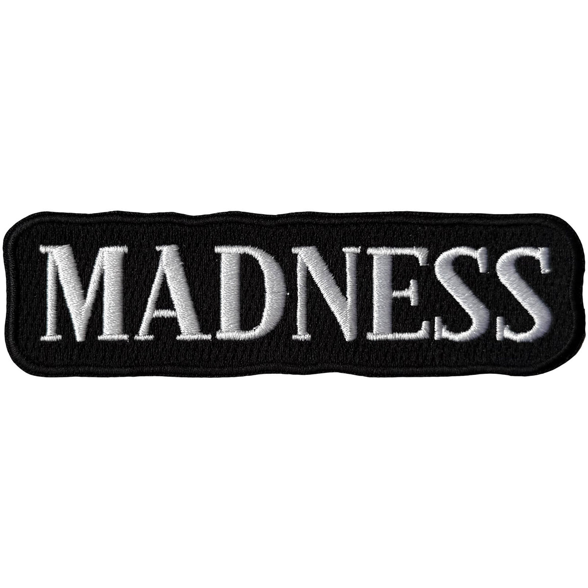 Madness Woven Patch: Text Logo