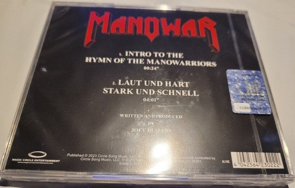 Manowar – Laut und hart, stark und schnell — back cover