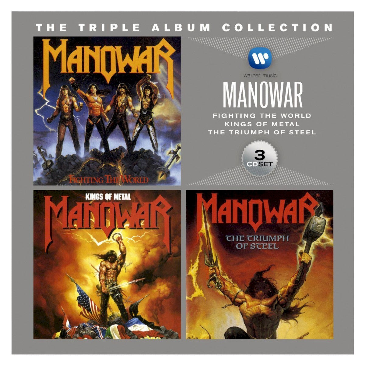 Manowar – The Triple Album Collection