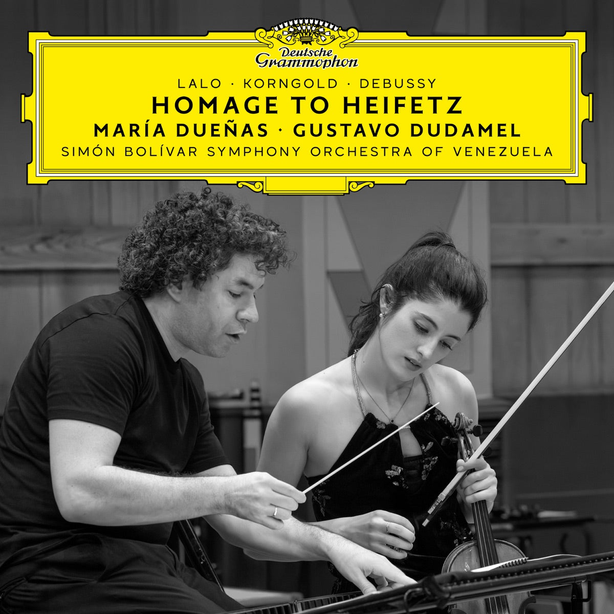 María Dueñas, Simón Bolívar Symphony Orchestra of Venezuela & Gustavo Dudamel – Homage to Heifetz