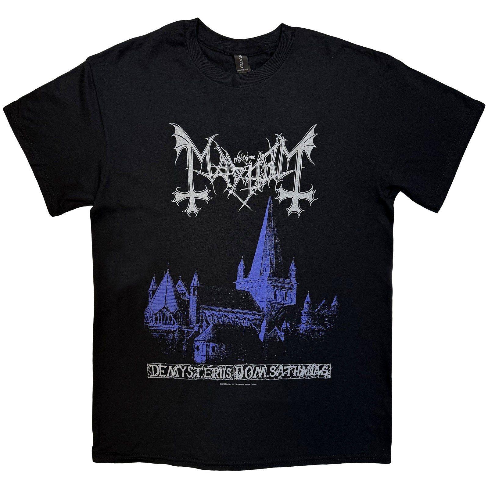 Mayhem Unisex T-Shirt: De Mysteriis Dom Sathanas (Black)