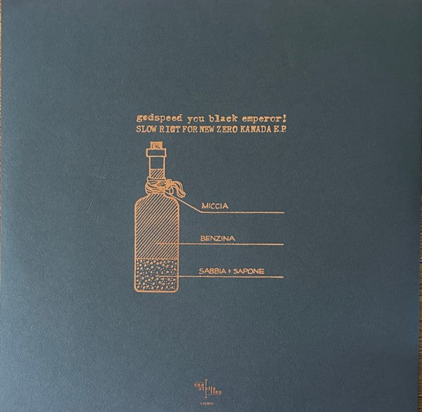 Godspeed You Black Emperor! – Slow Riot For New Zero Kanada E.P. — back cover