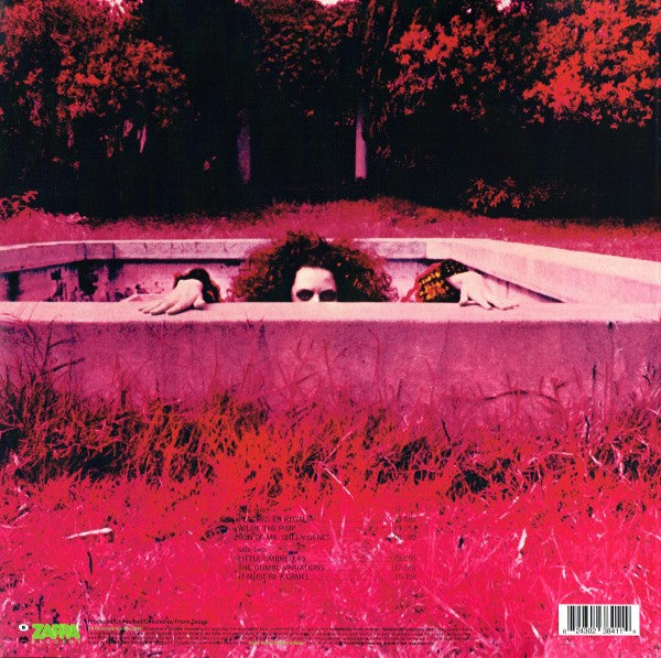 Frank Zappa – Hot Rats — back cover