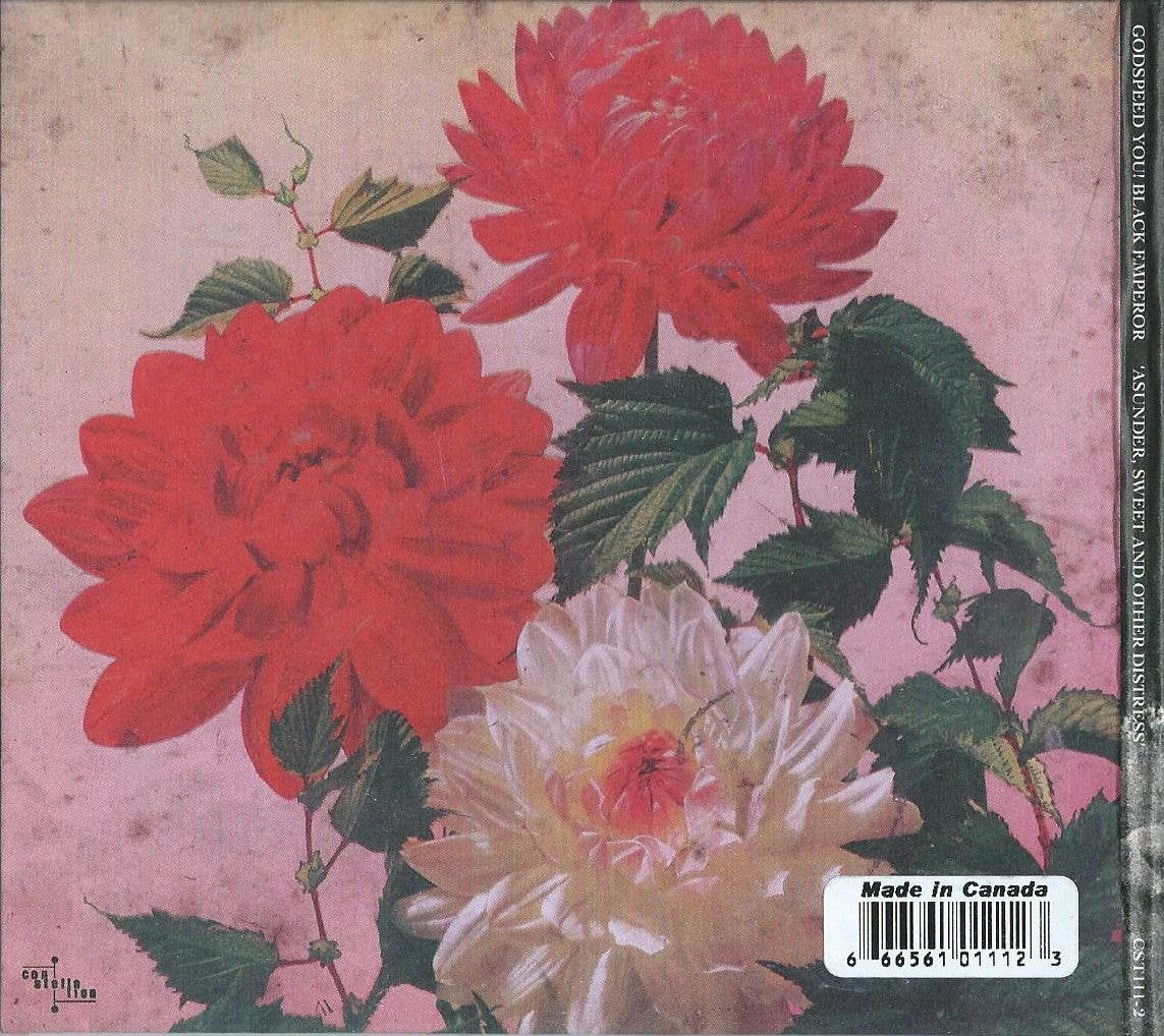 Godspeed You! Black Emperor – ‘Asunder, Sweet and Other Distress’ — back cover