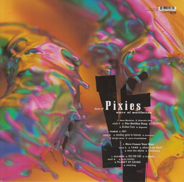 Pixies – Wave of Mutilation: Best of Pixies — back cover