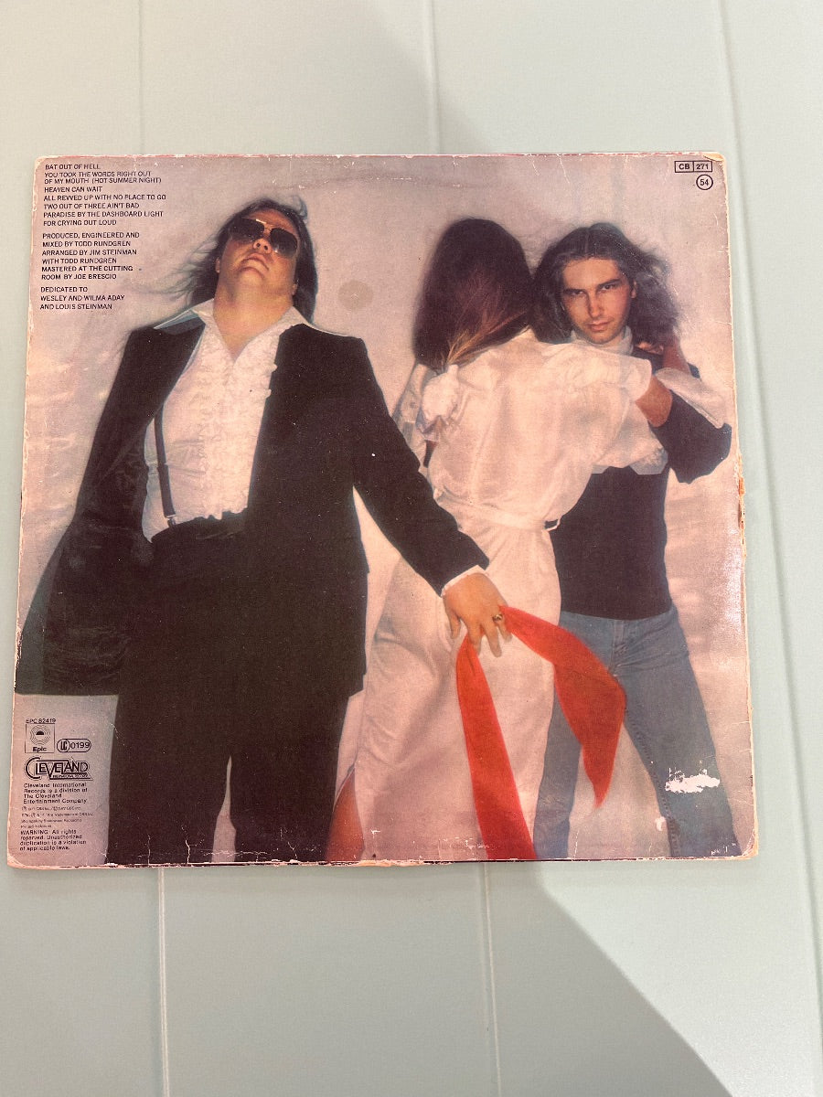 Meat Loaf – Bat Out Of Hell (VG/VG-)