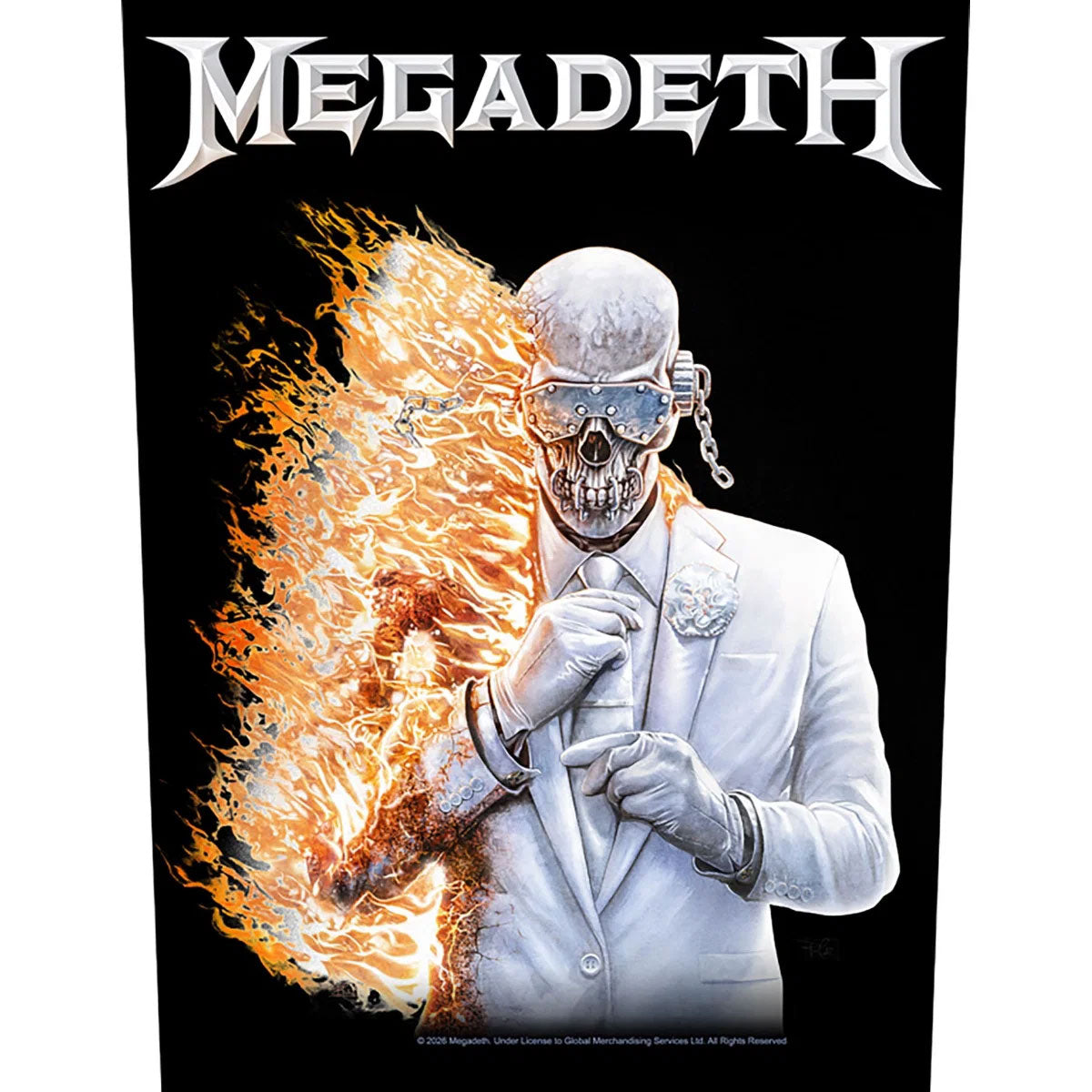 Megadeth  Back Patch: Megadeth