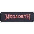 Megadeth Standard Patch: Logo Outline 2