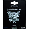 Metallica Pin Badge: Seek & Destroy