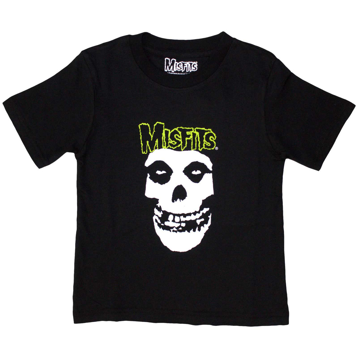 Misfits Kids T-Shirt: Skull & Logo (Black)