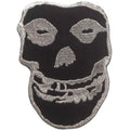 Misfits Standard Patch: Inverted Silver Skull