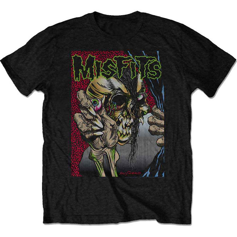Misfits Unisex T-Shirt: Pushead (Black)