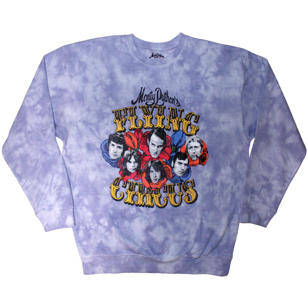 Monty Python Unisex Sweatshirt: Flying Circus (Purple) (Wash Collection)