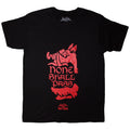 Monty Python Unisex T-Shirt: None Shall Pass (Black)