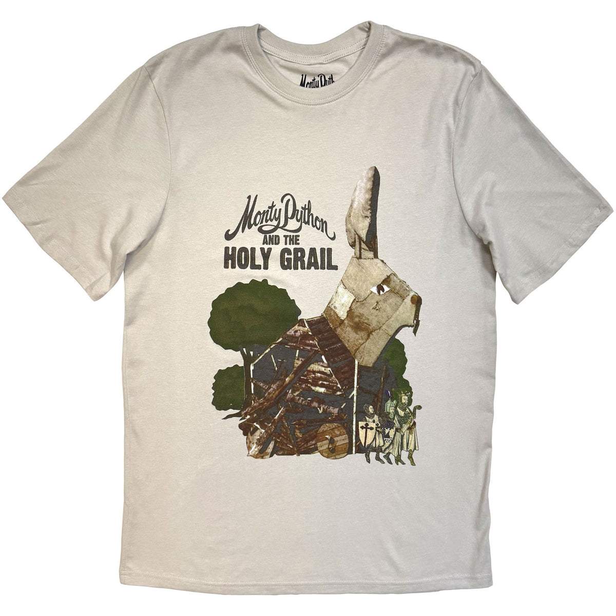 Monty Python Unisex T-Shirt: Trojan Rabbit (Grey)