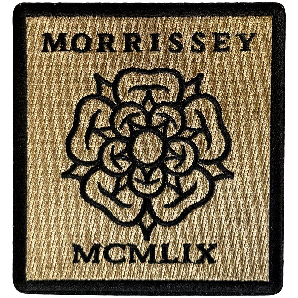 Morrissey Woven Patch: Rose Logo