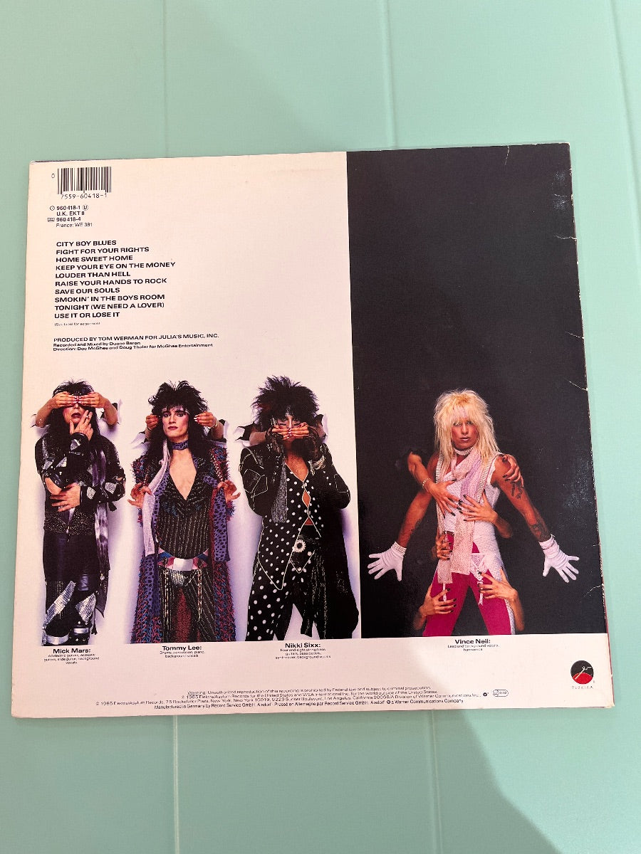 Motley Crue – Theatre of Pain (VG/VG)