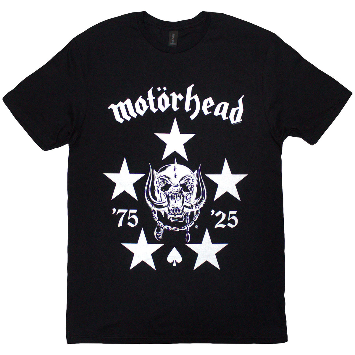 Motorhead Unisex T-Shirt: 50 Years BMG Logo (Black)