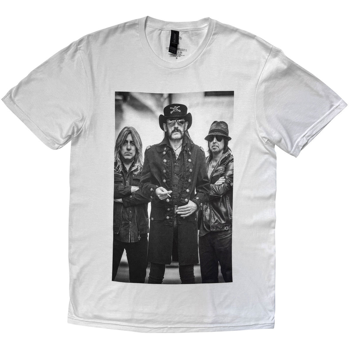 Motorhead Unisex T-Shirt: Group Icon (White)