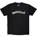 Motorhead Unisex T-Shirt: Logo Mono (Black)