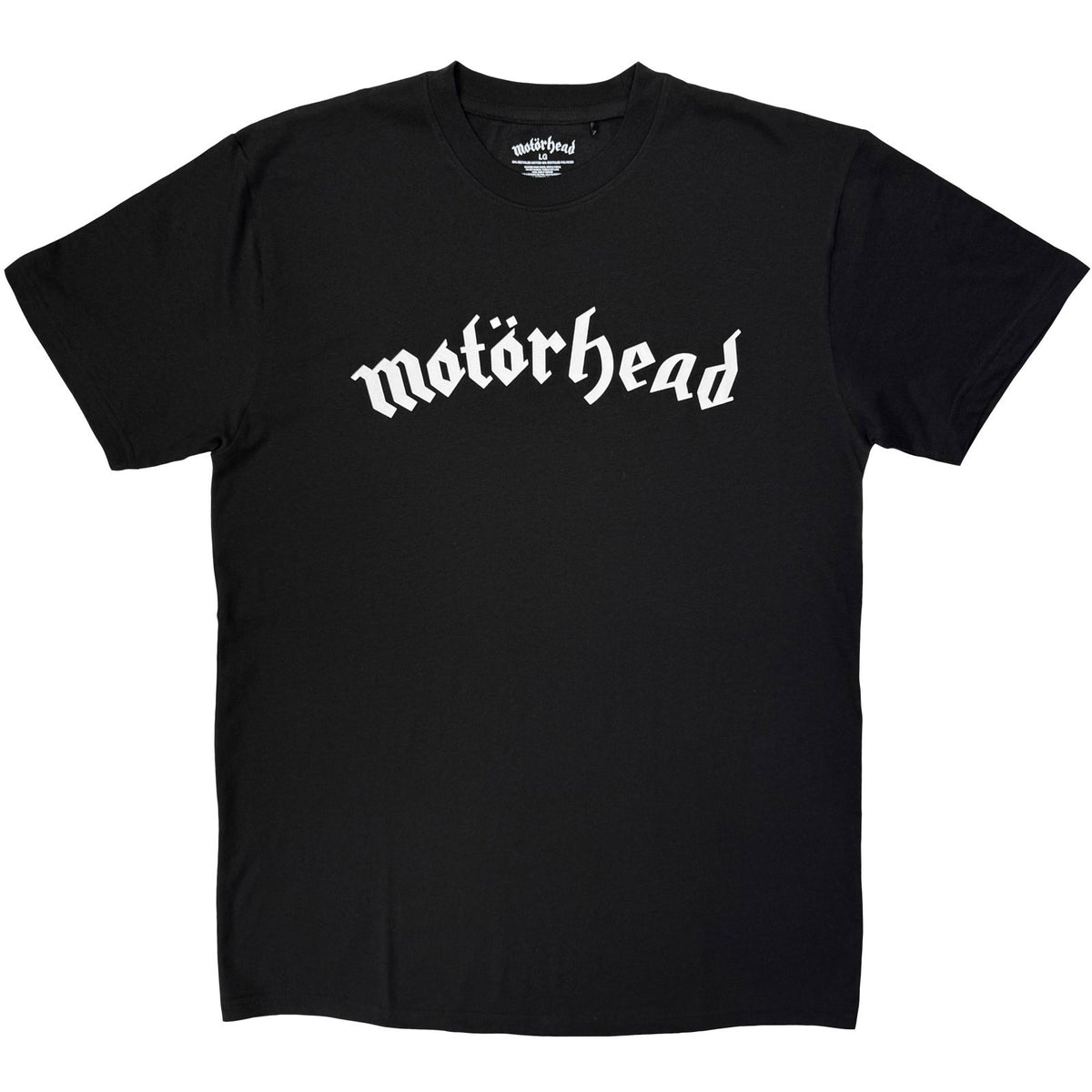 Motorhead Unisex T-Shirt: Logo Mono (Black)