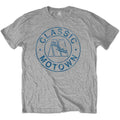 Motown Records Unisex T-Shirt: Classic Circle (Marl Grey) (LOS)