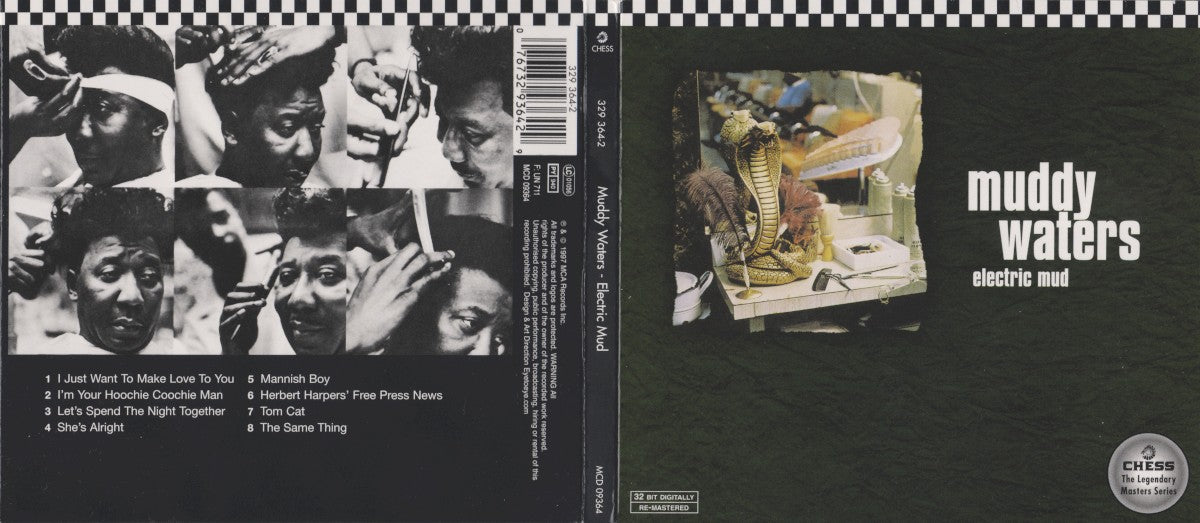 Muddy Waters – Electric Mud — back cover