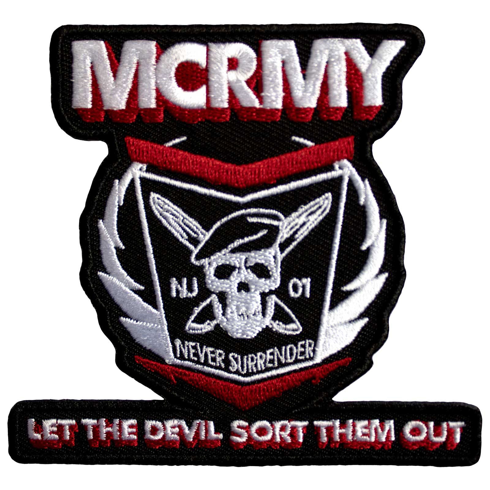 My Chemical Romance Standard Patch: MCRMY Never Surrender