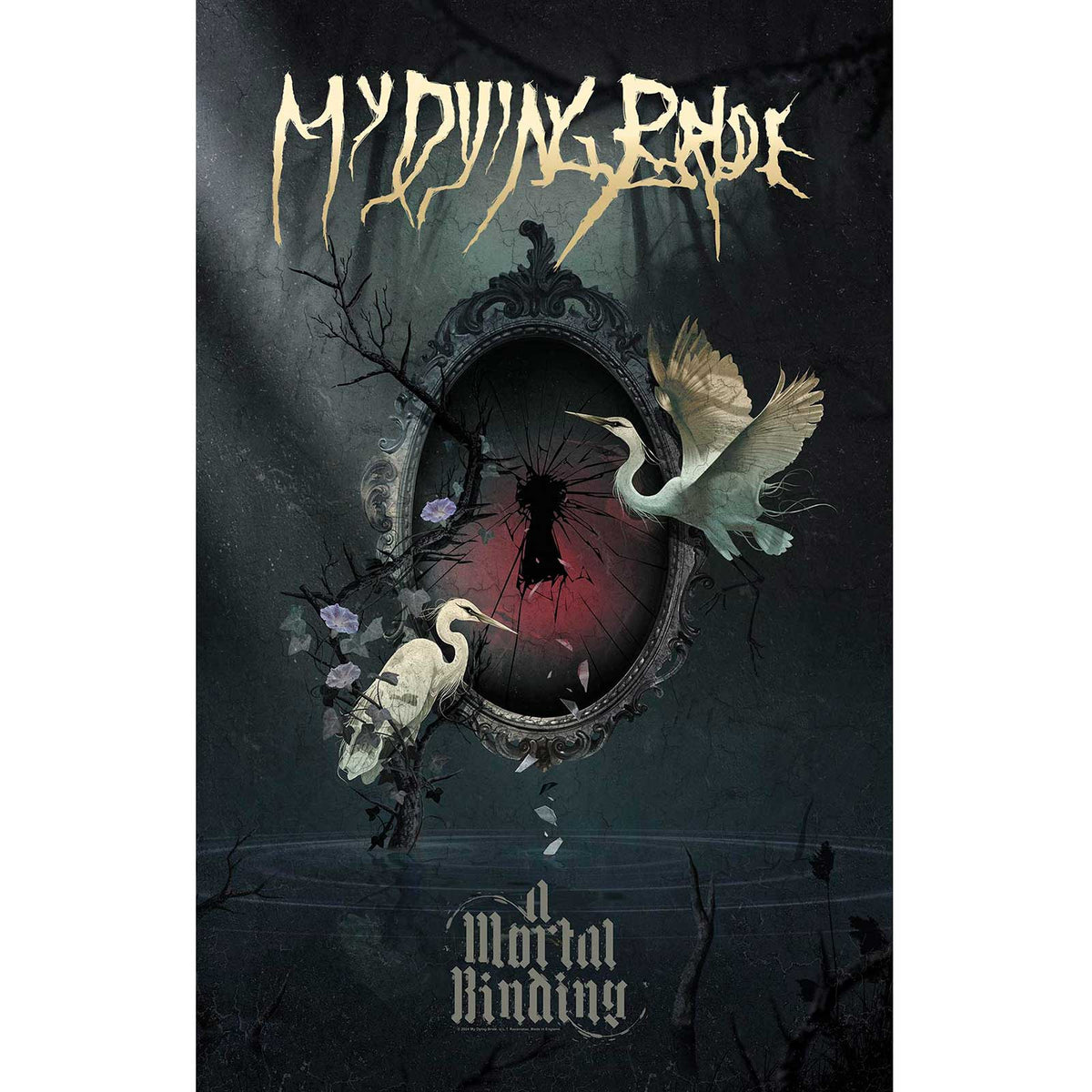 My Dying Bride Textile Poster: A Mortal Binding