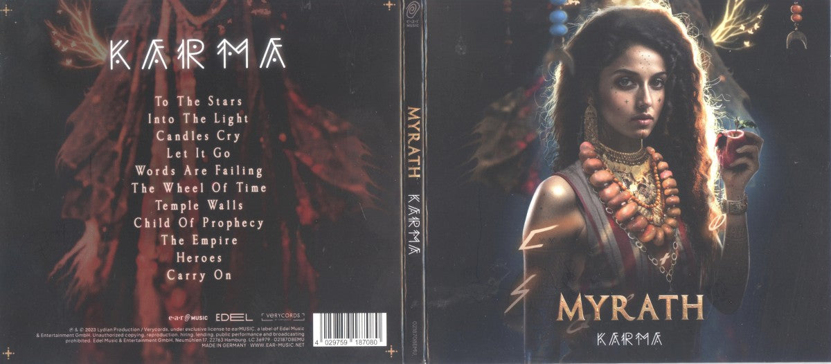 Myrath – Karma — back cover