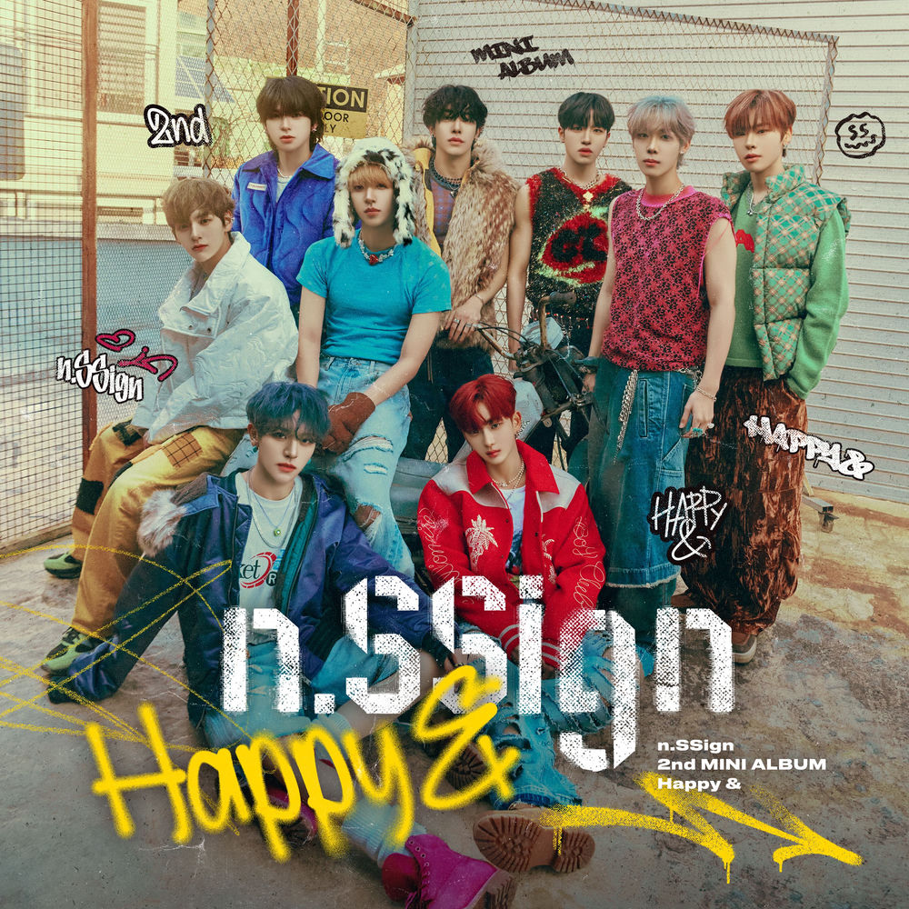 n.SSign – n.SSign 2nd MINI ALBUM 'Happy &'