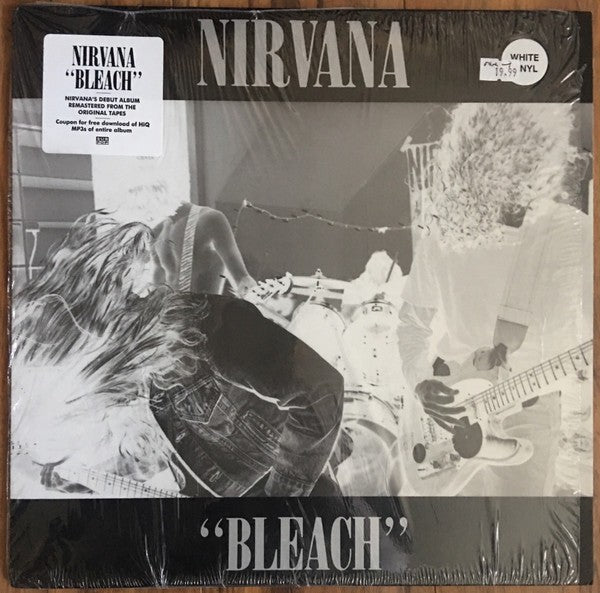 Nirvana – Bleach — back cover