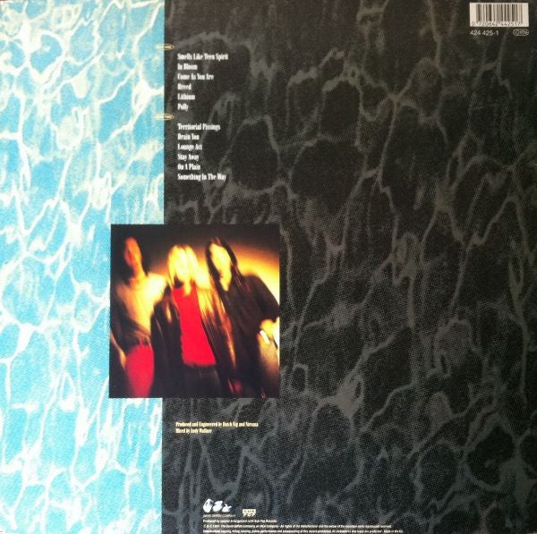 Nirvana – Nevermind — back cover