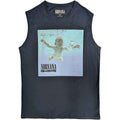 Nirvana Unisex Tank T-Shirt: Nevermind Album (Navy Blue)