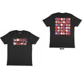 Oasis Unisex T-Shirt: Noel & Liam (Black) (Back Print)
