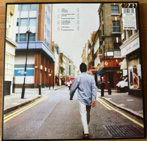 Oasis – (What’s the Story) Morning Glory? — back cover