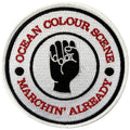 Ocean Colour Scene Woven Patch: Marchin' Fist