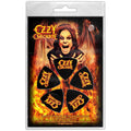 Ozzy Osbourne Tri-Tip Plectrum Pack: Logo