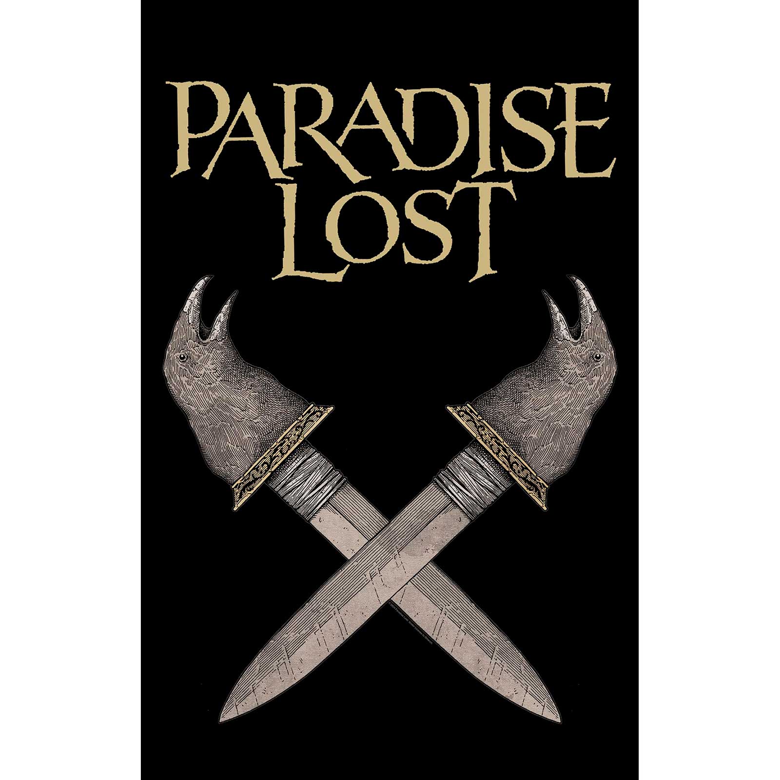 Paradise Lost Textile Poster: Obsidian Dagger