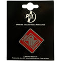 PIL (Public Image Ltd) Pin Badge: New Logo Red