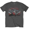 Pink Floyd Unisex T-Shirt: The Wall Marching Hammers (Charcoal Grey)