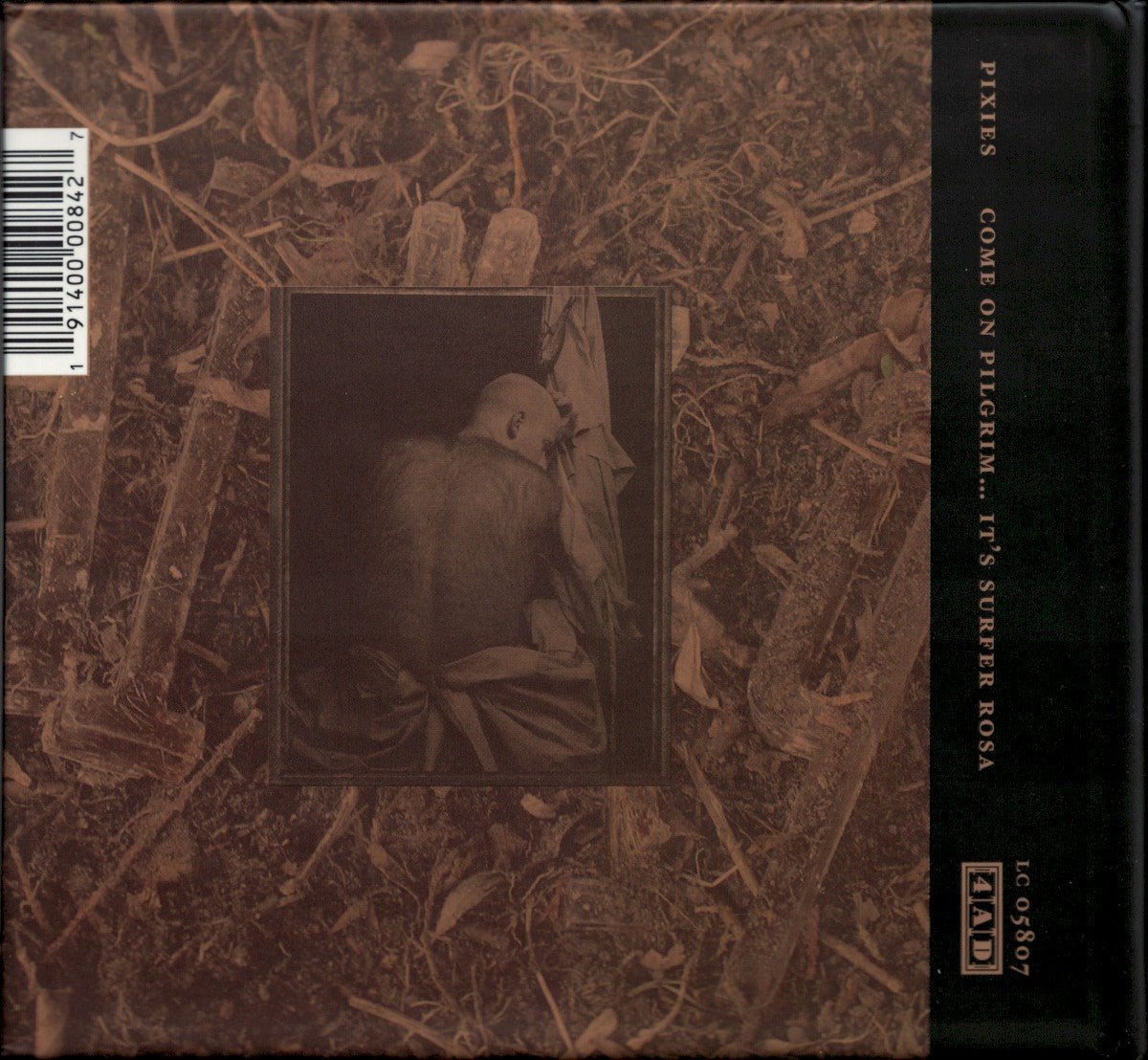 Pixies – Come On Pilgrim… It’s Surfer Rosa — back cover