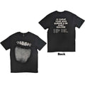 Post Malone Unisex T-Shirt: Fangs 2023 Tour Dates (Black) (Back Print & Ex-Tour)
