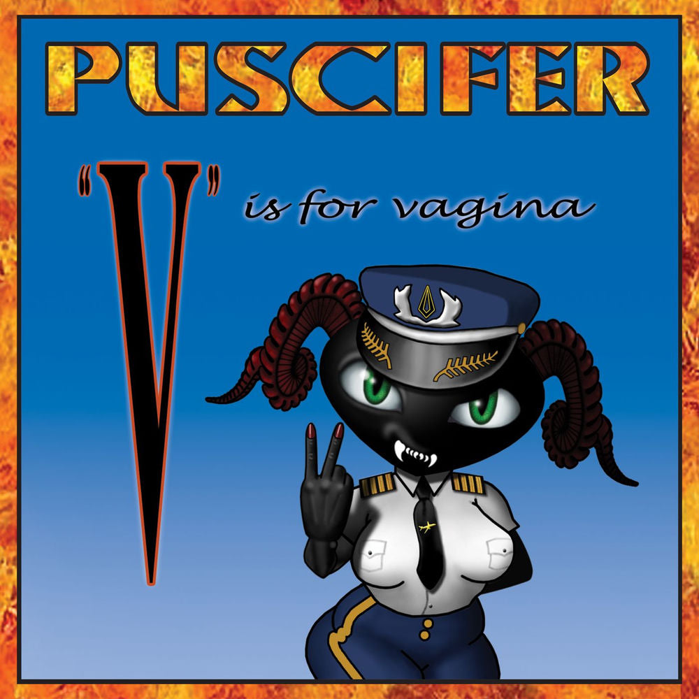 Puscifer – "V" Is For Vagina (blue black smoke vinyl)