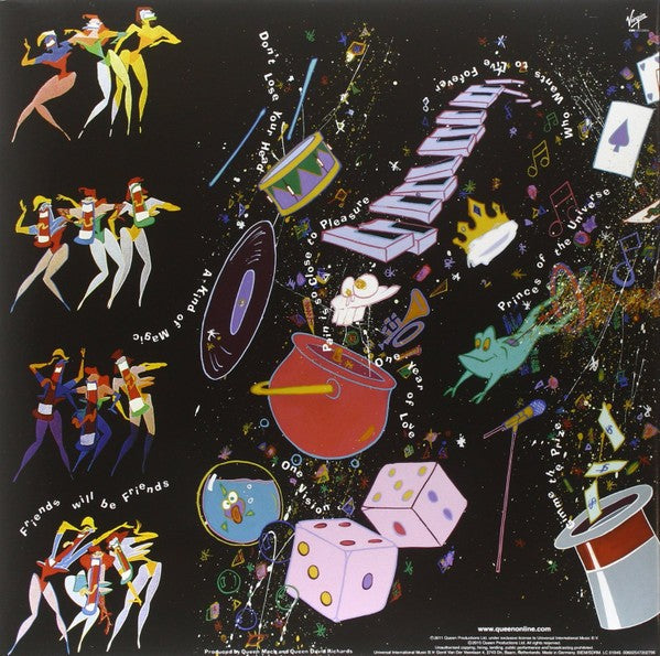 Queen – A Kind of Magic — back cover