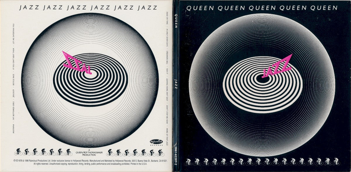 Queen – Jazz — back cover