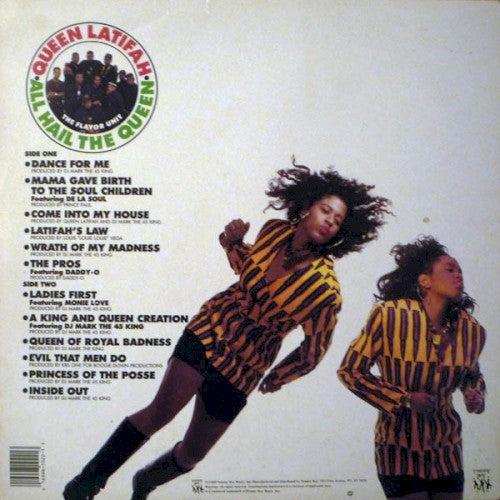 Queen Latifah – All Hail the Queen — back cover