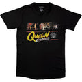 Queen Unisex T-Shirt: Budapest Stage (Black)